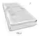 Fig. 03 - Sturdy, collapsible, folding mattress support having the appearance of a box spring