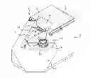 Fig. 01 - Assembly for freezing a plurality of conditioning tubes each filled with a predetermined volume of biological substance