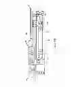 Fig. 08 - Sinker control apparatus for flat knitting machines