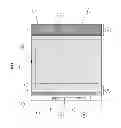 Fig. 02 - Direct replacement air filter with automatic pleated filter media advance