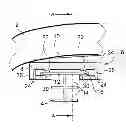 Fig. 01 - Cable raceway support device for an aircraft, in particular an aircraft with a structure at least partly formed from a composite material