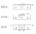Fig. 08 - Formation of a masking layer on a dielectric region to facilitate formation of a capping layer on electrically conductive regions separated by the dielectric region