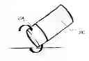 Fig. 01 - Spinning toy with trigger actuated stop mechanism