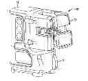 Fig. 01 - Laser line generator having three intersecting light planes
