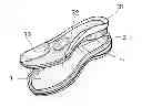 Fig. 01 - COMPOUND STRUCTURE OF MID-SOLE AND INSOLE