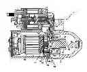 Fig. 01 - Starter Motor Having Clutch with Grooved Roller Elements