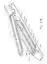 Fig. 158 - Surgical stapler with stationary staple drivers