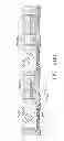 Fig. 166 - Surgical stapler with stationary staple drivers