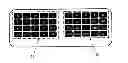 Fig. 01 - Method and Keyboard for Inputting Chinese Characters and Electronic Apparatus Containing the Keyboard