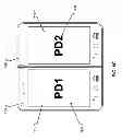 Fig. 13 - DISPLAYING OF CHARGING STATUS ON DUAL SCREEN DEVICE