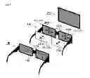 Fig. 06 - ACTIVE SHUTTER GLASSES, PASSIVE GLASSES, AND STEREOSCOPIC IMAGE PROJECTION SYSTEM