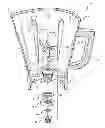 Fig. 01 - Blender with varying internally and externally shaped container
