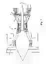 Fig. 02 - Turbo machine with a device for preventing a segment of nozzle guide vanes assembly from rotating in a casing; rotation-proofing peg