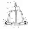 Fig. 02 - Securing mechanism, particularly for blood separation centrifuges and the like