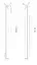 Fig. 33 - Solid-body catheter including lateral distal openings