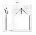 Fig. 18 - Pushpin retaining device and method of retaining without object puncture