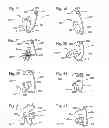 Fig. 22 - Pushpin retaining device and method of retaining without object puncture