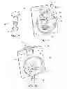 Fig. 08 - Recessed wall-mounted outlet box with push-pull handle assembly