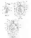 Fig. 09 - Recessed wall-mounted outlet box with push-pull handle assembly