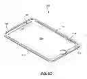 Fig. 08 - Portable electronic device housing having insert molding around antenna