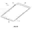 Fig. 09 - Portable electronic device housing having insert molding around antenna