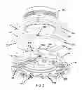 Fig. 04 - Turbocharger variable-nozzle assembly with vane sealing arrangement
