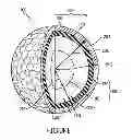 Fig. 02 - Golf ball having relationships among the densities of various layers