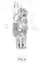 Fig. 05 - Four-link hydraulic buffer knee joint assembly