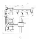 Fig. 02 - Fuel system for injection of a fuel mixture in a combustion engine