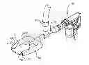 Fig. 01 - System and method for capturing dust from power tool operation