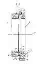 Fig. 02 - PRE-TENSIONING DEVICE BETWEEN TWO ELEMENTS MOUNTED IN SPACED RELATION ON AN AXLE