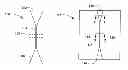 Fig. 01 - Forming a bridging feature using chromeless phase-shift lithography