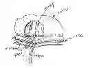 Fig. 01 - Protective athletic headwear with open top
