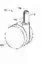 Fig. 01 - Friction Sleeve Caster Assembly