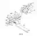 Fig. 06 - Door closer with buffer mechanism for a sliding door