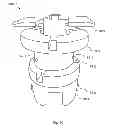 Fig. 38 - System for mounting objects to polymeric membranes