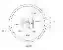 Fig. 44 - System for mounting objects to polymeric membranes