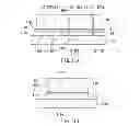 Fig. 11 - Method of manufacturing a thermally-assisted magnetic recording head that suppresses protrusion of a plasmon generator