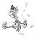 Fig. 01 - Golf bag cart