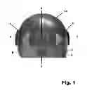 Fig. 02 - MOTORCYCLE HELMET WITH ELECTRONIC SAFETY FEATURES