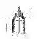 Fig. 01 - Electrical part, nonaqueous electrolyte cell, and lead wire and sealable container for use therein