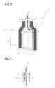 Fig. 03 - Electrical part, nonaqueous electrolyte cell, and lead wire and sealable container for use therein