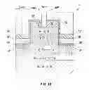 Fig. 09 - Method to fabricate a vertical transistor having an asymmetric gate with two conductive layers having different work functions