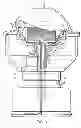 Fig. 02 - Centrifugal separator and rotor having an external hub to shaft connection