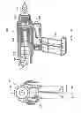 Fig. 41 - Portable coordinate measurement machine having a removable external sensor