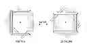 Fig. 01 - PICTURE FRAME, METHOD AND SYSTEM FOR ATTACHING A PICTURE FRAME TO A WALL SURFACE