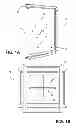 Fig. 02 - PICTURE FRAME, METHOD AND SYSTEM FOR ATTACHING A PICTURE FRAME TO A WALL SURFACE