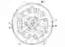 Fig. 01 - Radial hydraulic pump with a variable eccentricity and delivery