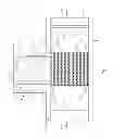Fig. 02 - Flow sensor with bypass taps in laminarizing channel and flow restrictor in a bypass channel