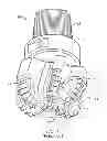Fig. 02 - DRILL BITS HAVING ROTATING CUTTING STRUCTURES THEREON
